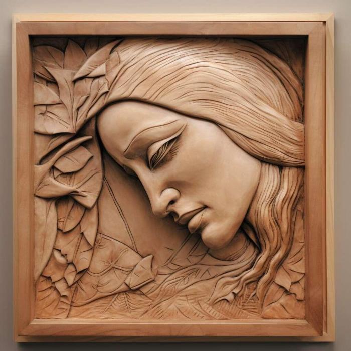 نموذج ثلاثي الأبعاد لآلة CNC 3D Art 